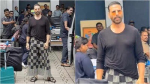 Akshay Kumar turns heads with his quirky palazzo pants worth Rs 82,756 at airport, sparks comparisons with Ranveer Singh and Twinkle Khanna’s wardrobe
