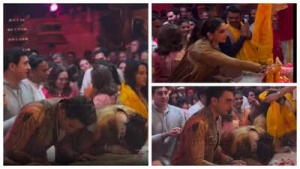 Ranveer Singh Debuts Fresh Look After 'Dhurandhar' Wrap, Joins Deepika Padukone for Ganesh Chaturthi Prayers