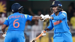 India Secures Dramatic Women's World Cup Opener Win Against Sri Lanka Thanks to Amanjot, Deepti All-Round Show
