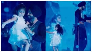 Diljit Dosanjh's On-Stage Serenade: Singer Charms Hong Kong Audience with Adorable Interaction with Young Fan