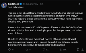 FIDE Overhauls Rating System After Nakamura's Tournament Play: How Will Top Grandmasters Like Gukesh Fare?
OR
Nakamura's Rating Point 
