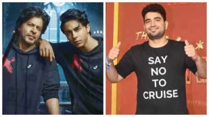 Samay Raina's Bold 'Say No To Cruise' T-Shirt at Aryan Khan Premiere Sparks Amusement and Online Buzz: Raghav Juyal Reveals SRK's Reaction