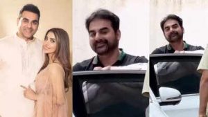 Arbaaz Khan holds his newborn baby girl close as Sshura Khan gets discharged from hospital - WATCH VIDEO