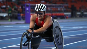 Debrunner Makes History: Swiss Star Claims Unprecedented Third Gold at Para Athletics Championships in New Delhi
hoặc
Swiss Athlete Catherine Debrunner Achieves Historic Feat with Triple Gold Win at World Para Athletics Championships