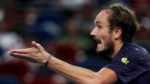 Medvedev Erupts at Umpire in Shanghai, Cites 'Nadal Obsession' Over Service Time