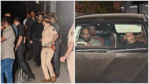 Salman Khan visits new parents Arbaaz Khan and Sshura Khan at hospital after birth of their baby girl