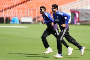 Siraj and Krishna Unleash Pace in Ahmedabad Nets; Sundar Injury Scare Emerges