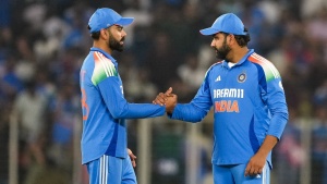 De Villiers Casts Doubt on Kohli and Rohit's 2027 World Cup Participation Amidst Leadership Shift
OR
Kohli, Rohit's World Cup 2027 Hopes Uncertain: AB de Villiers Highlights Gill's Captaincy as Potential Indicator