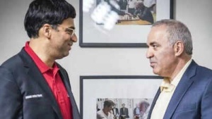 Anand and Kasparov Rekindle Storied Chess Rivalry in US Clash After 30 Years