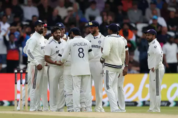 Indian fielders drop catches in crucial moments of the Test.