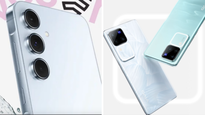 The Samsung Galaxy A55 versus the Vivo V30 Pro
