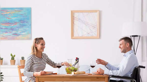 Person setting healthy personal boundaries.