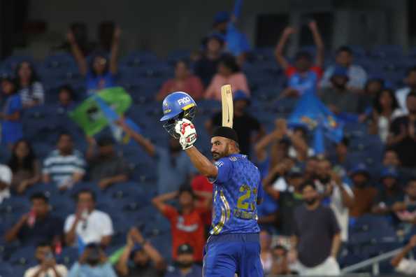 Dhillon outshines Pooran with powerful hitting