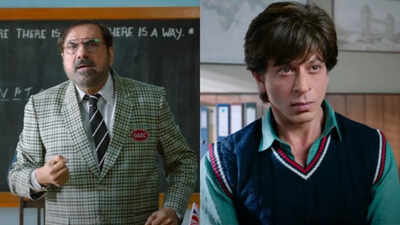 'Shah Rukh Khan is very boring about his food, his suite door is always open,' says Boman Irani about his co-star: 'He never allows his stardom....'