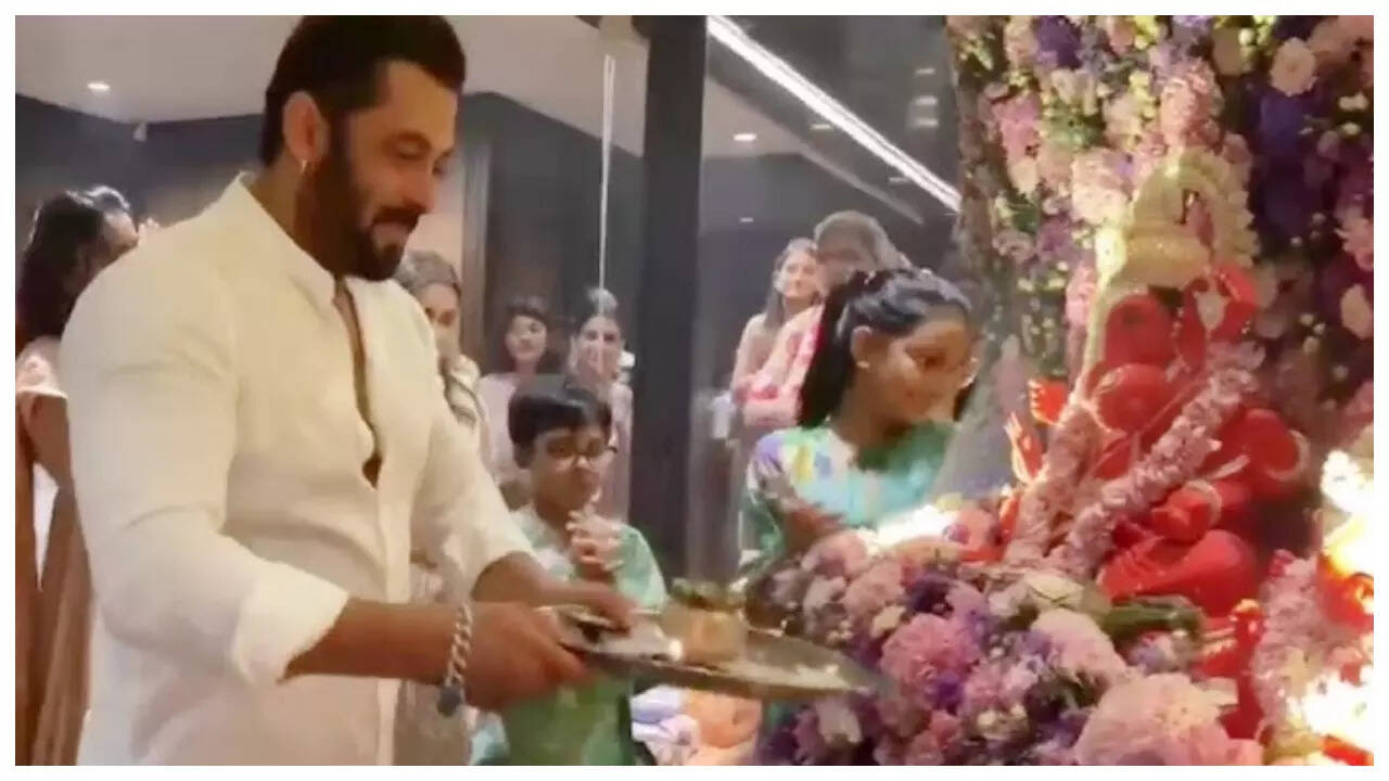 Salman Khan Ganpati celebrations 2022