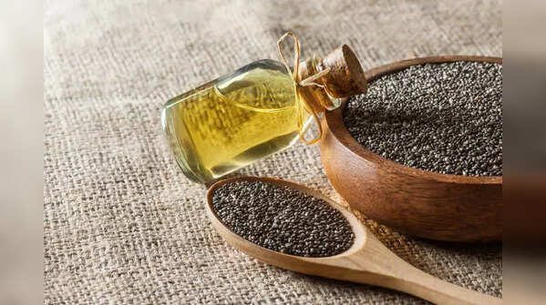 Chia oil spot treatment