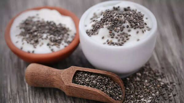 Chia seed face mask